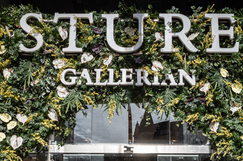 Entren till Sturegallerian